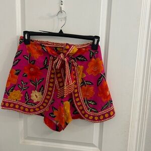 Farm Rio floral colorful shorts